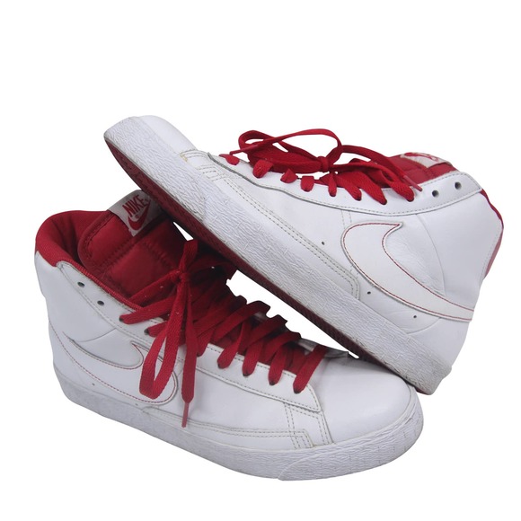 NIke Blazer SP High "White Varsity Red" Sneakers